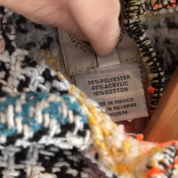 Earth Ragz Mexican Blanket Hoodie Baja Hippie Pullover Size Small - Picture 4 of 9